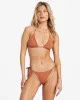 Sol Searcher Multi-Way Triangle Bikini Top - Golden Brown sold by Billabong