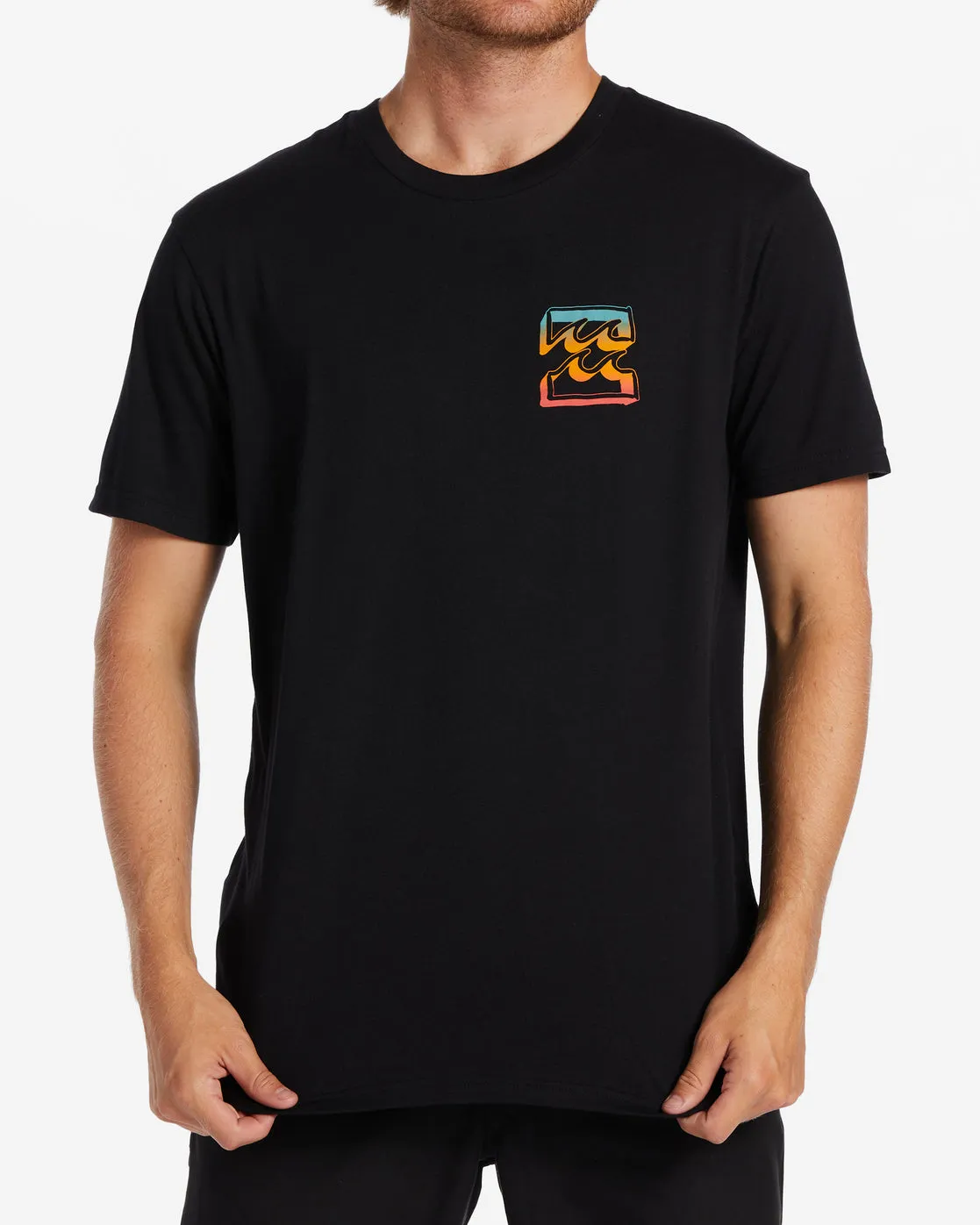 Crayon Wave T-Shirt - Black sold by Billabong product image thumbnail 2