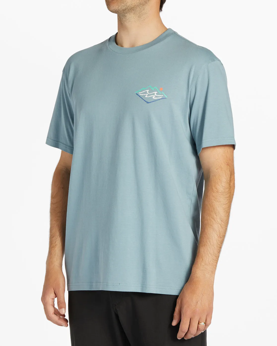 Summit T-Shirt - Washed Blue sold by Billabong product image thumbnail 5