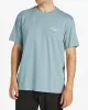 Summit T-Shirt - Washed Blue sold by Billabong