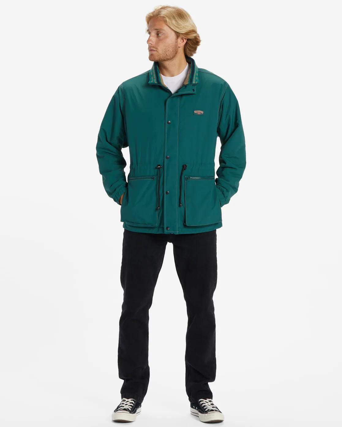 Gnaraloo Reversible Jacket - Deep Teal sold by Billabong product image thumbnail 4