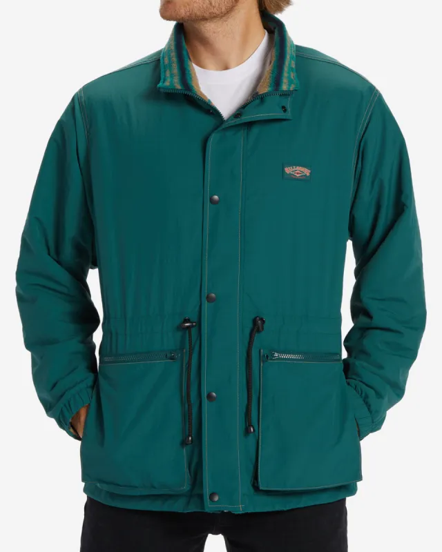 Gnaraloo Reversible Jacket - Deep Teal sold by Billabong