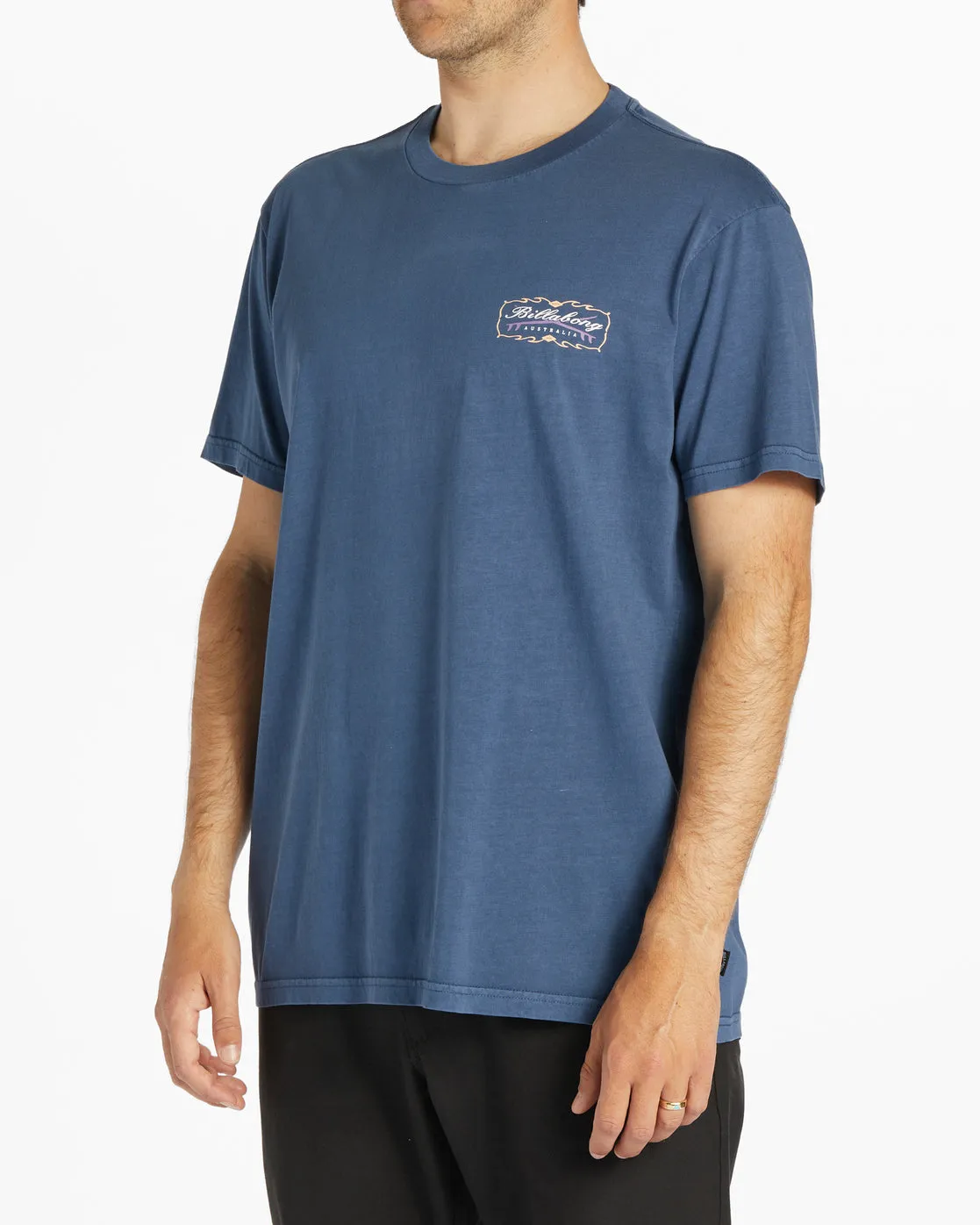 Crossboards Short Sleeve Wave Washed T-Shirt - Dark Blue sold by Billabong product image thumbnail 5