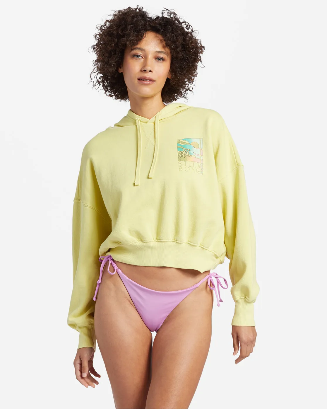 All Time Fleece Pullover Sweatshirt - Limelight sold by Billabong product image thumbnail 2