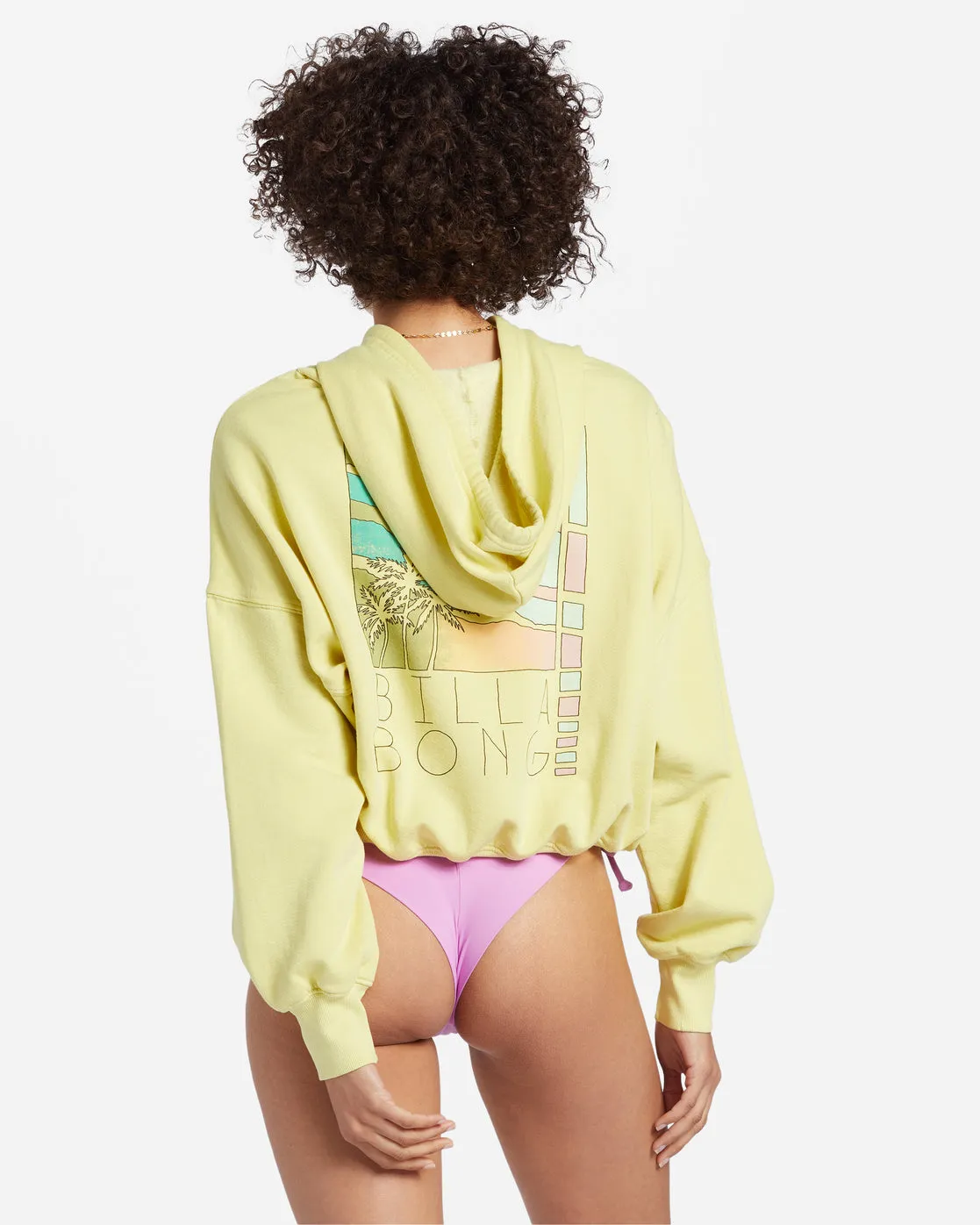 All Time Fleece Pullover Sweatshirt - Limelight sold by Billabong product image thumbnail 4