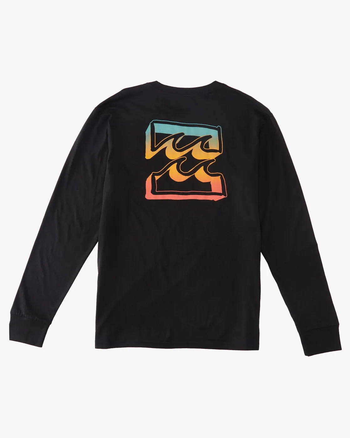 Crayon Wave Long Sleeve T-Shirt - Black sold by Billabong product image thumbnail 5