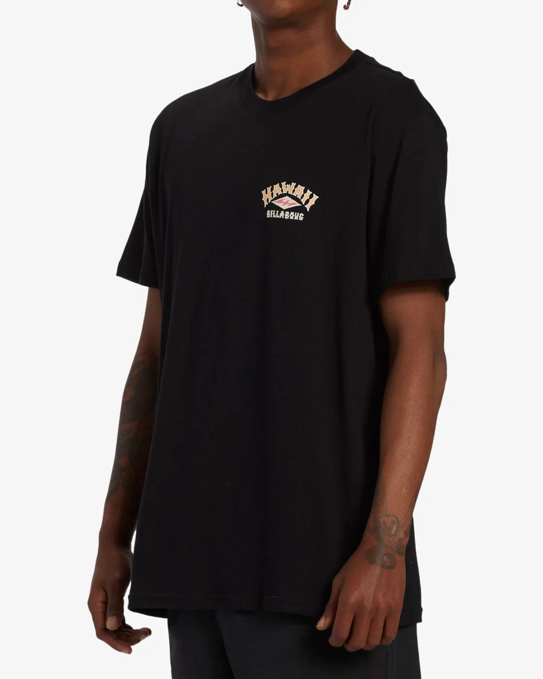 Arch Hawaii T-Shirt - Black sold by Billabong product image thumbnail 4