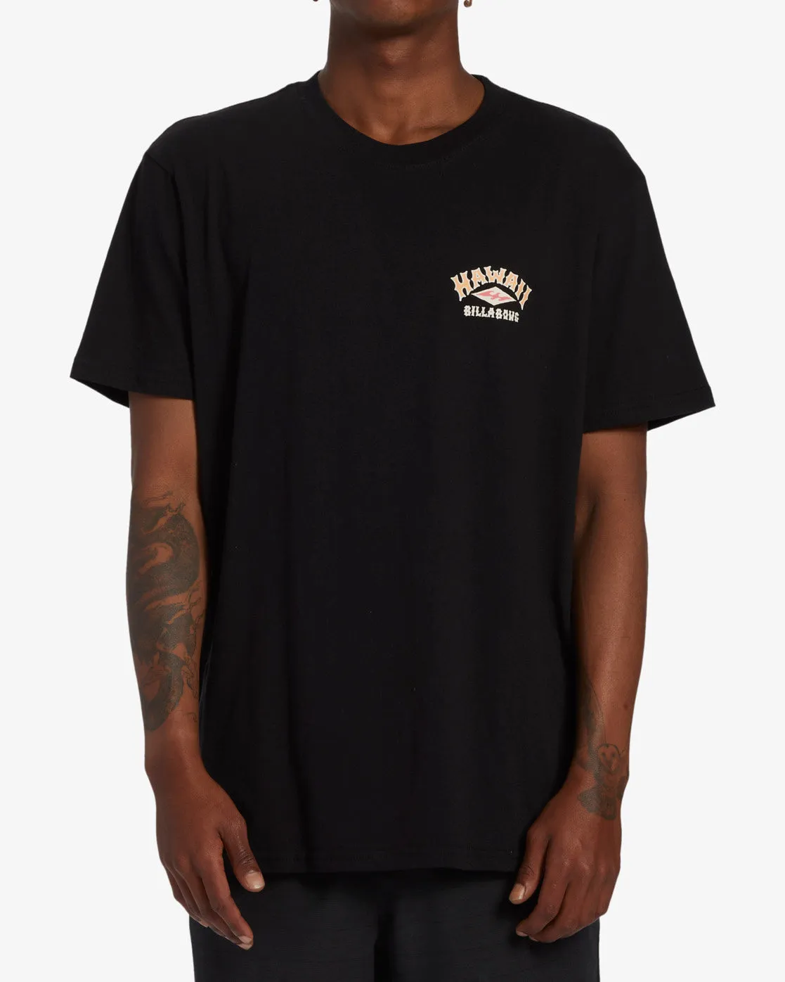 Arch Hawaii T-Shirt - Black sold by Billabong product image thumbnail 2