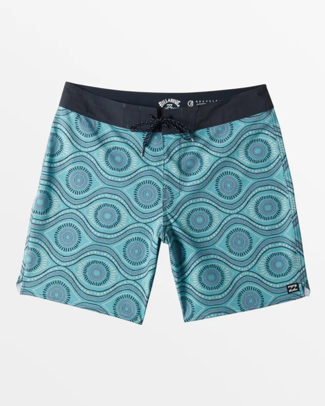 Good Times Pro 18" Boardshorts - Blue Haze sold by Billabong