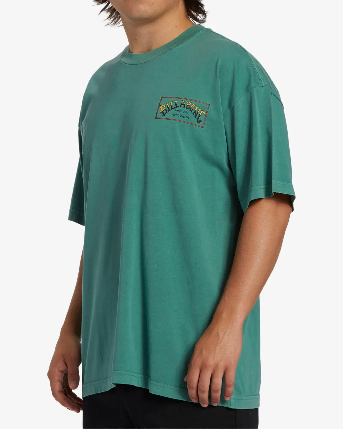 Arch Wave OG Short Sleeve Wave Washed T-Shirt - Billiard sold by Billabong product image thumbnail 4