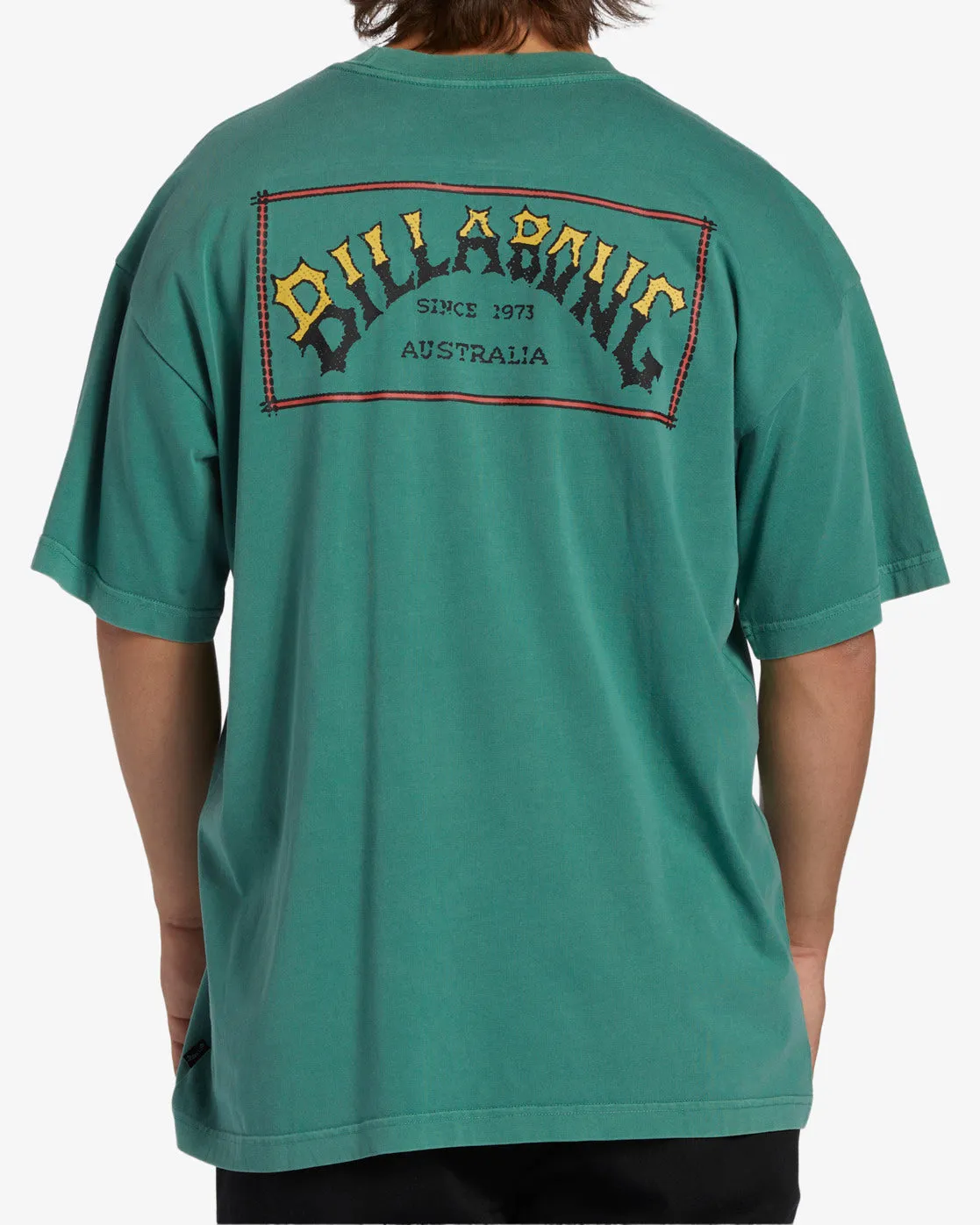Arch Wave OG Short Sleeve Wave Washed T-Shirt - Billiard sold by Billabong