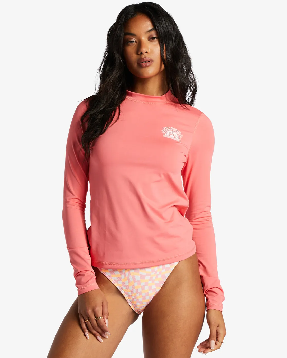 Core Long Sleeve Upf 50 Rashguard - Vintage Coral sold by Billabong