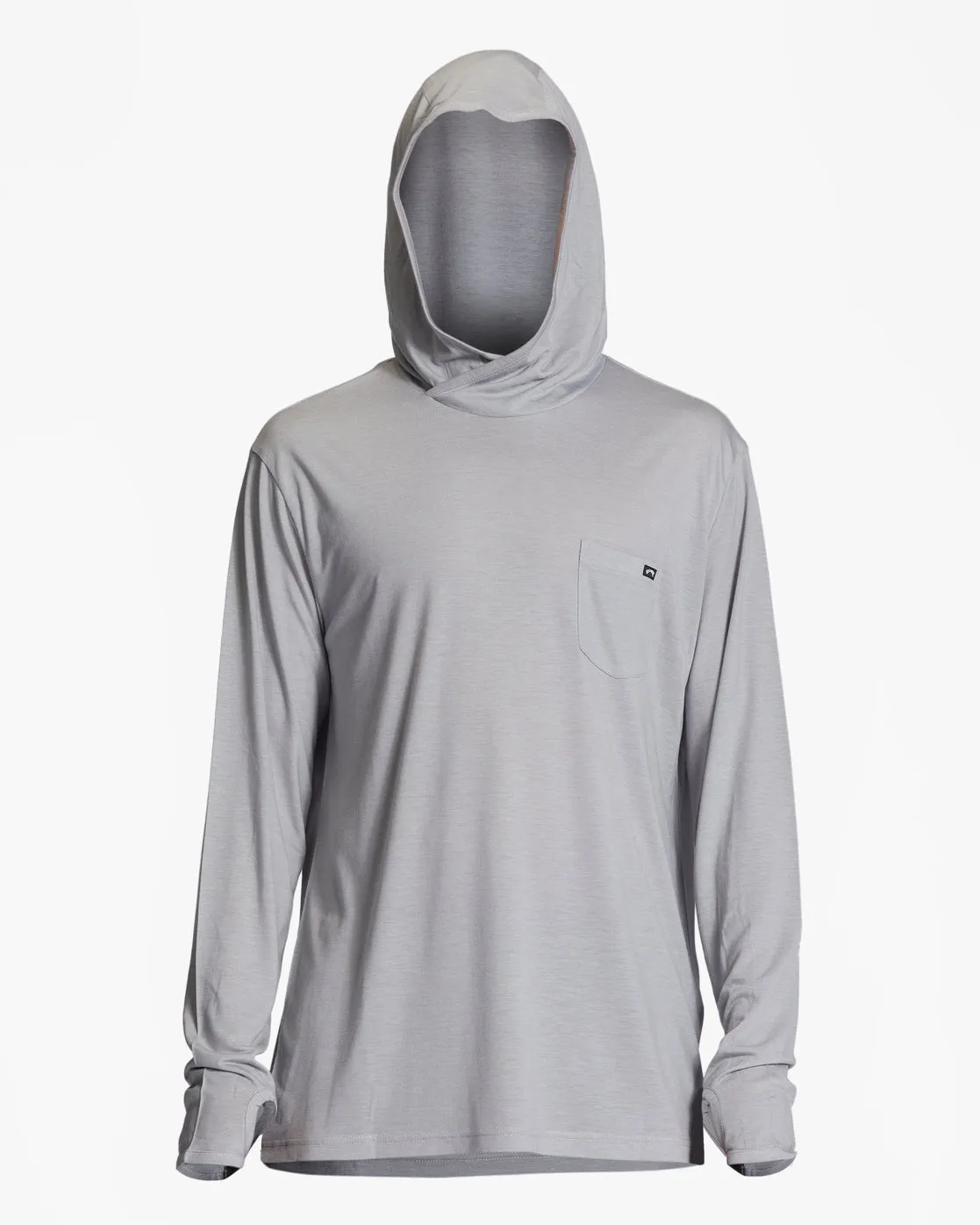 Eclipse Hooded Long Sleeve Surf T-Shirt - Alloy sold by Billabong product image thumbnail 5