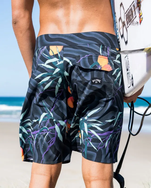 Sundays Airlite Performance 19" Boardshorts - Asphalt sold by Billabong