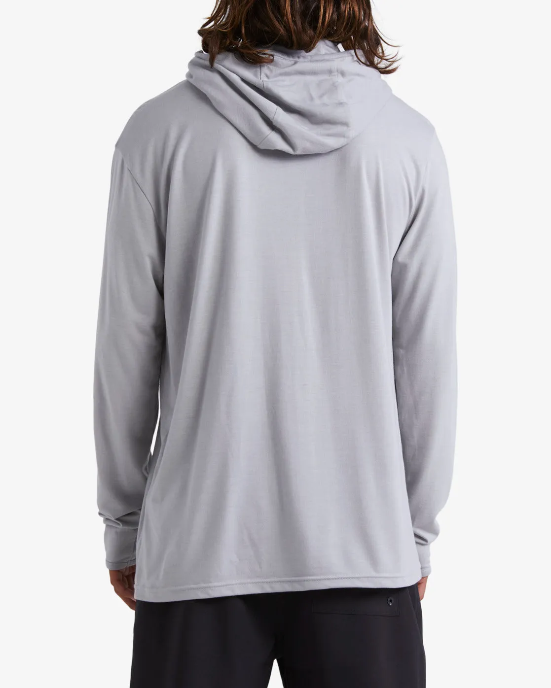 Eclipse Hooded Long Sleeve Surf T-Shirt - Alloy sold by Billabong product image thumbnail 2