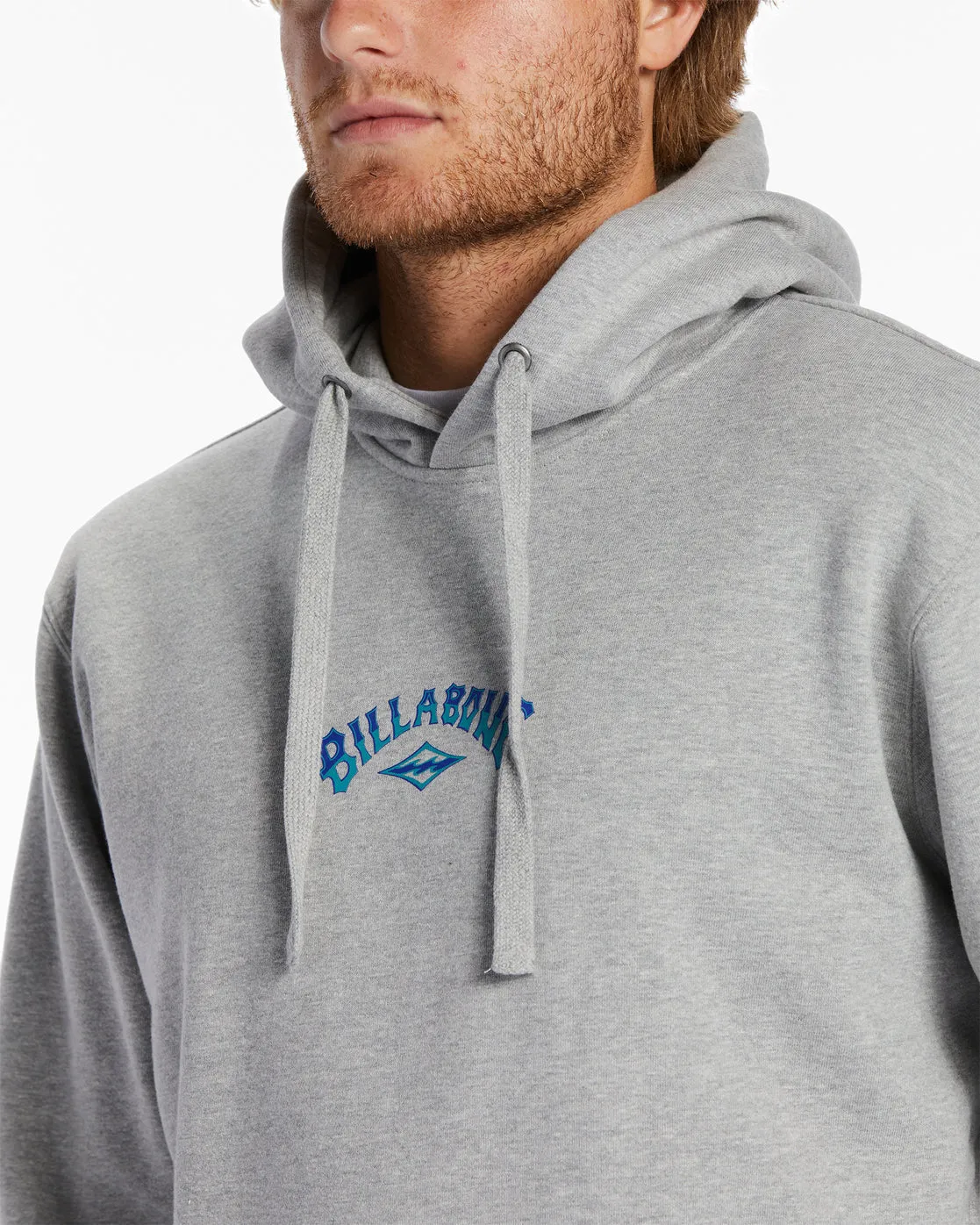 Core Arch Hoodie - Light Grey Heather sold by Billabong product image thumbnail 4