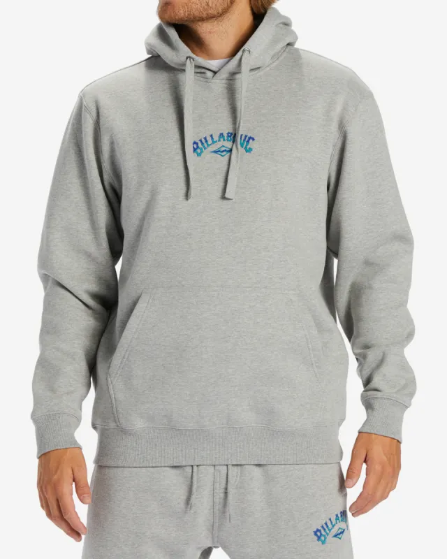 Core Arch Hoodie - Light Grey Heather sold by Billabong