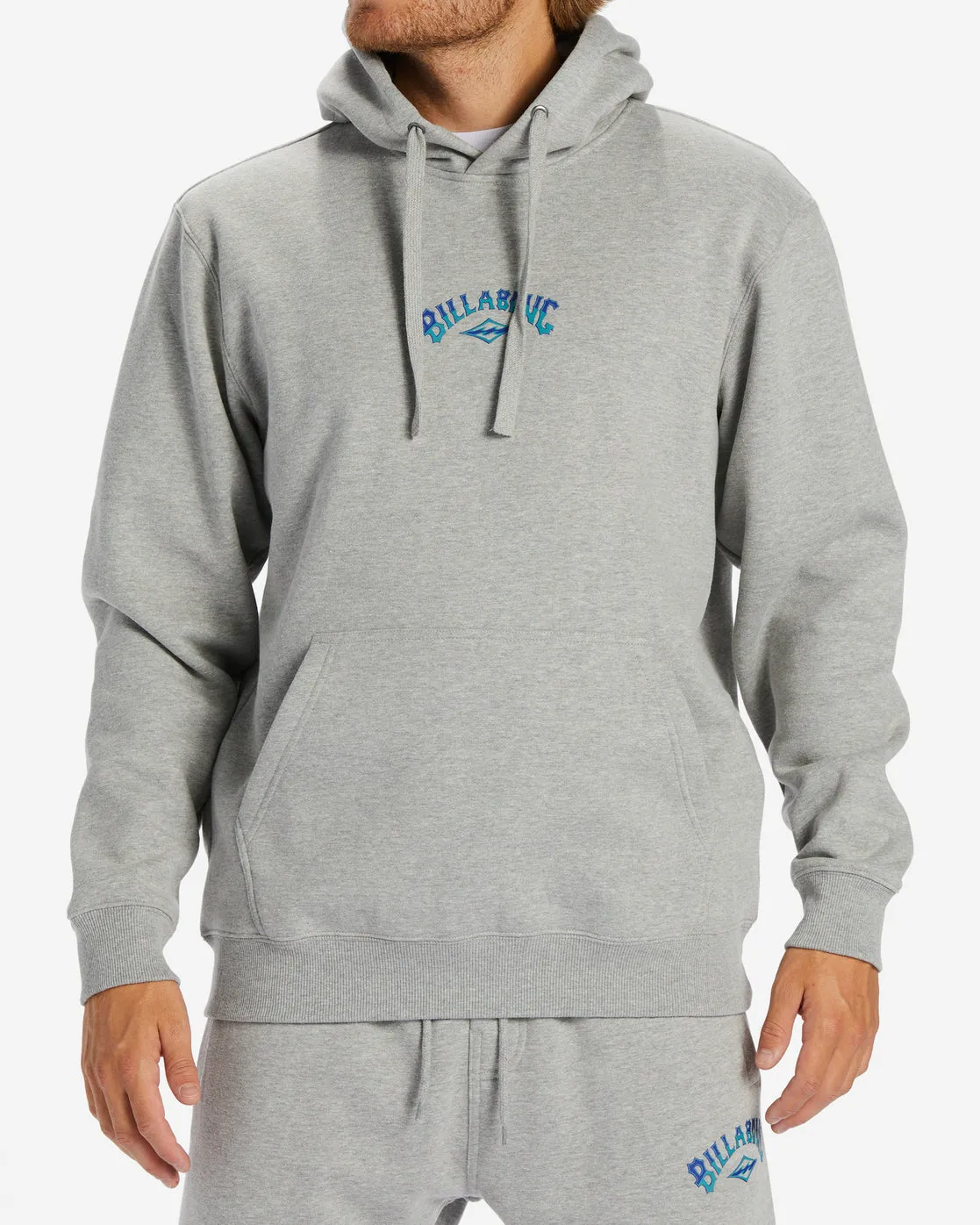 Core Arch Hoodie - Light Grey Heather sold by Billabong