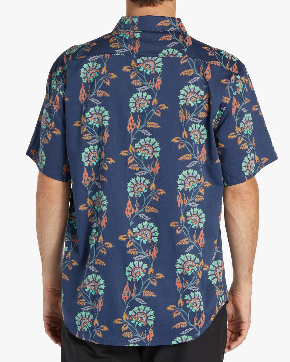 Sundays Short Sleeve Shirt - Dark Blue sold by Billabong product image thumbnail 3