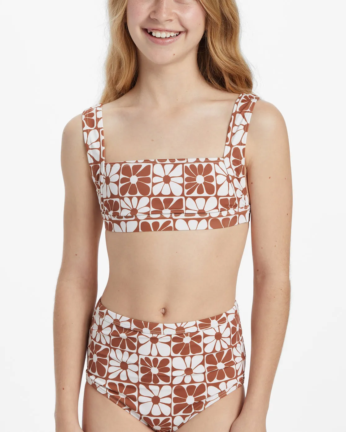 Girls A Flower For You Tank - Golden Brown sold by Billabong product image thumbnail 5