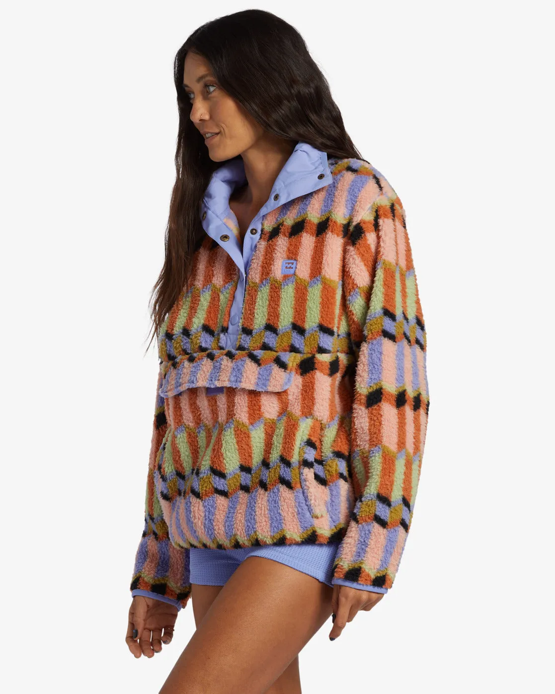 Switchback Mock Neck Fleece - Multi sold by Billabong product image thumbnail 2