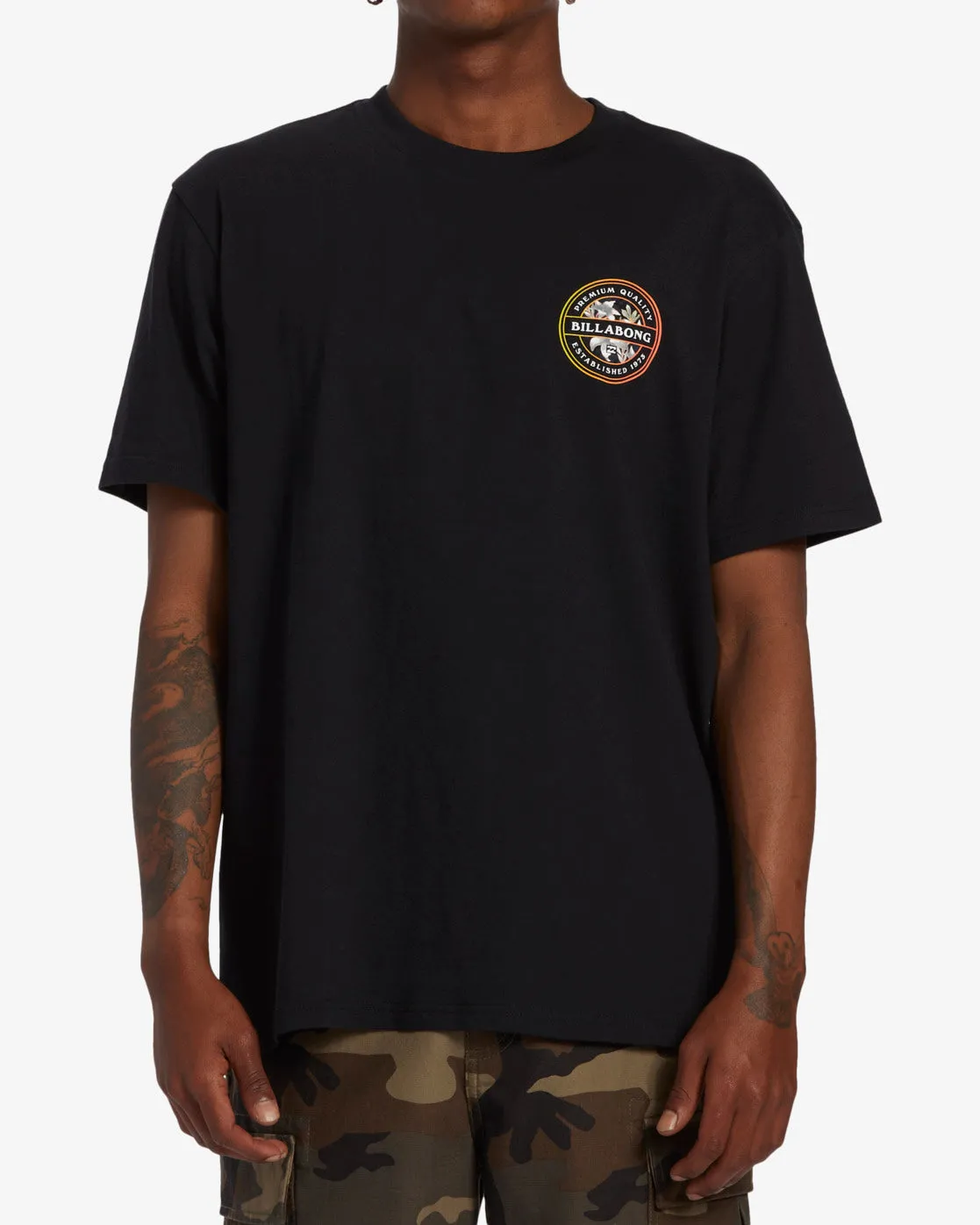 Rotor T-Shirt - Black sold by Billabong product image thumbnail 2