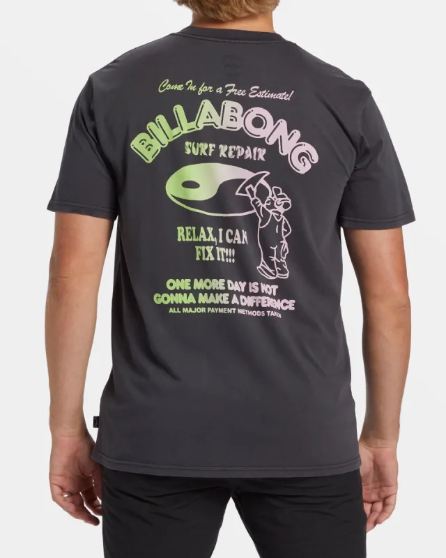 Relax T-Shirt - Washed Black sold by Billabong