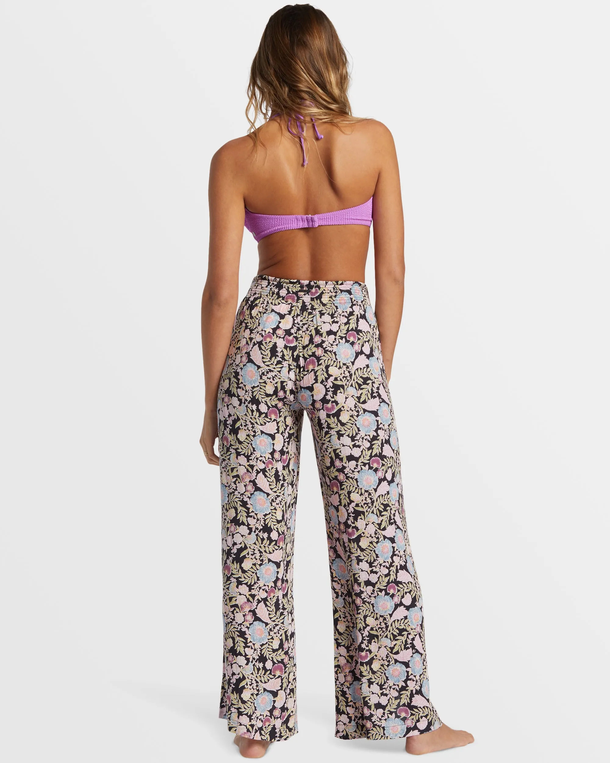 Split Spirit Floral Pants - Blackberry sold by Billabong product image thumbnail 2