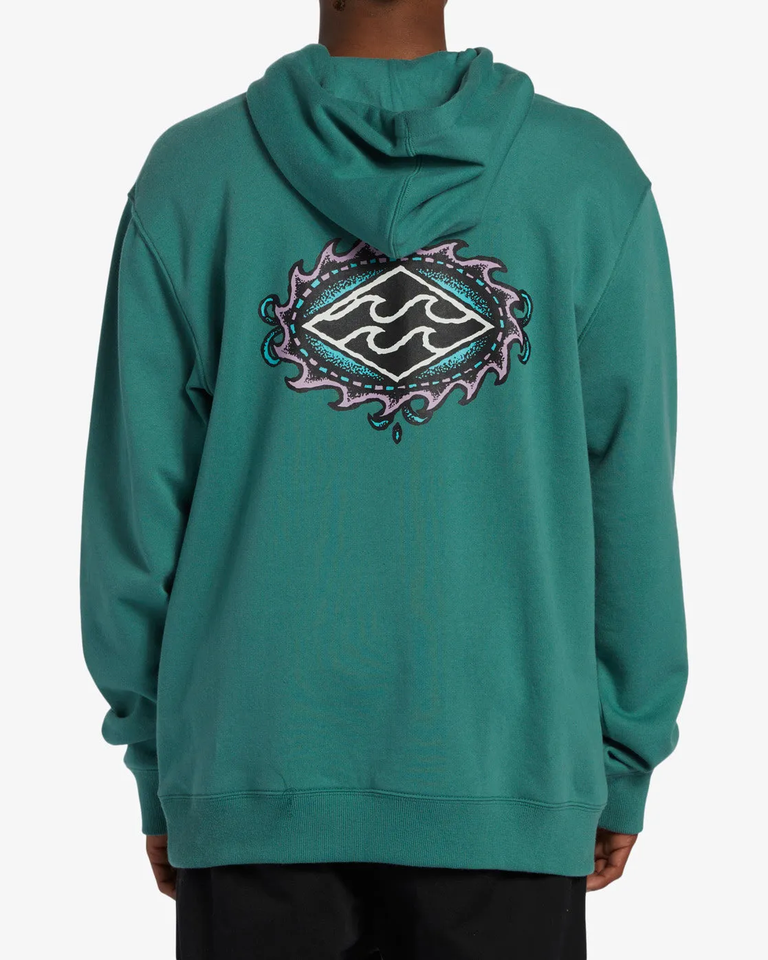 Short Sands Pullover Sweatshirt - Billiard sold by Billabong product image thumbnail 2