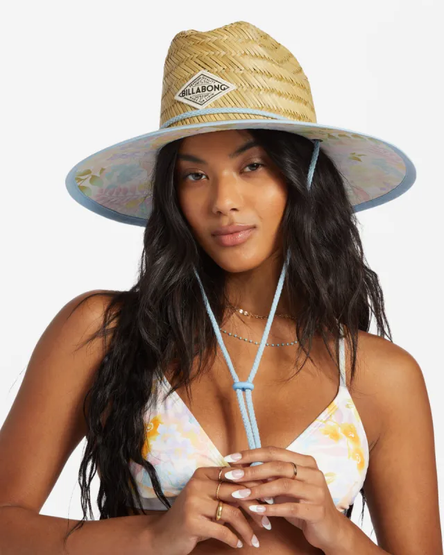 Tipton Straw Lifeguard Hat - Salt Crystal sold by Billabong