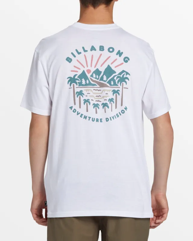 A/Div Shine T-Shirt - White sold by Billabong