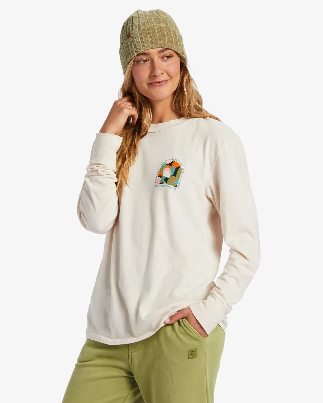 A/Div Long Sleeve T-Shirt - White Cap 1 sold by Billabong product image thumbnail 2