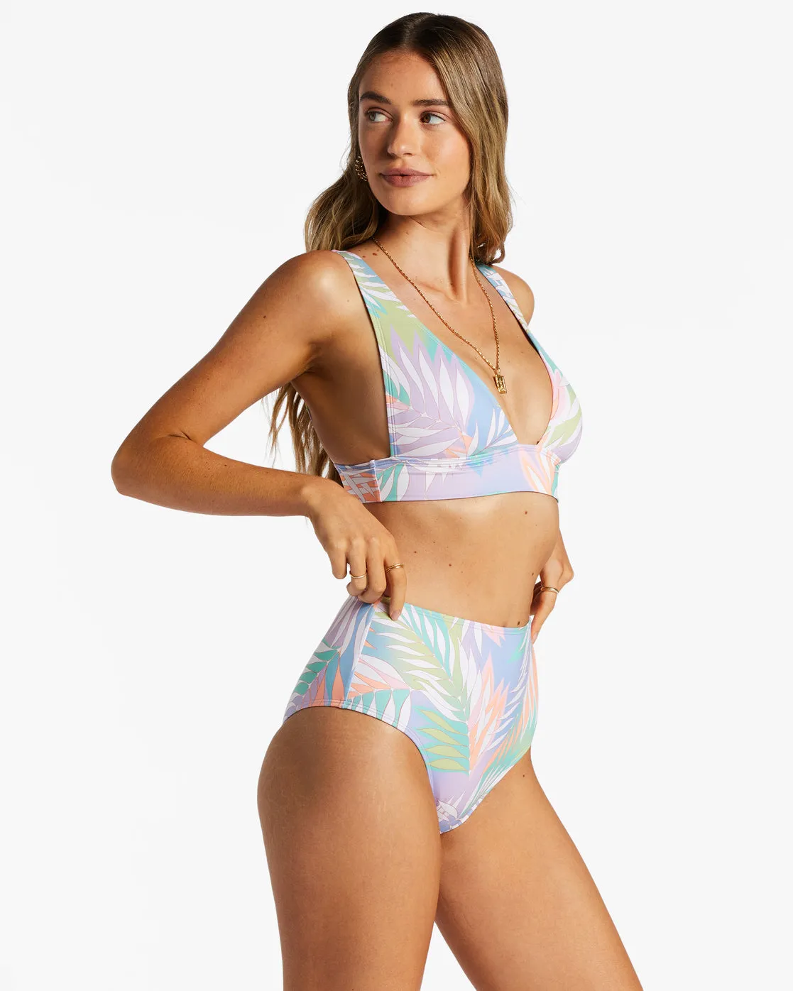 Sweet Side Of Paradise H Retro High Waist Bikini Bottoms - Multi sold by Billabong product image thumbnail 2