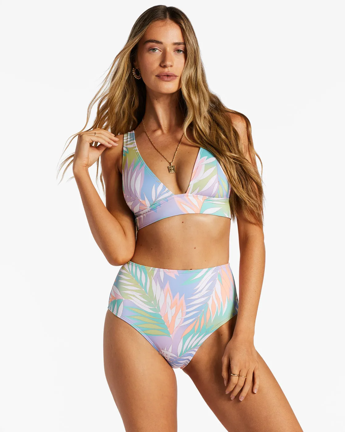 Sweet Side Of Paradise H Retro High Waist Bikini Bottoms - Multi sold by Billabong product image thumbnail 3