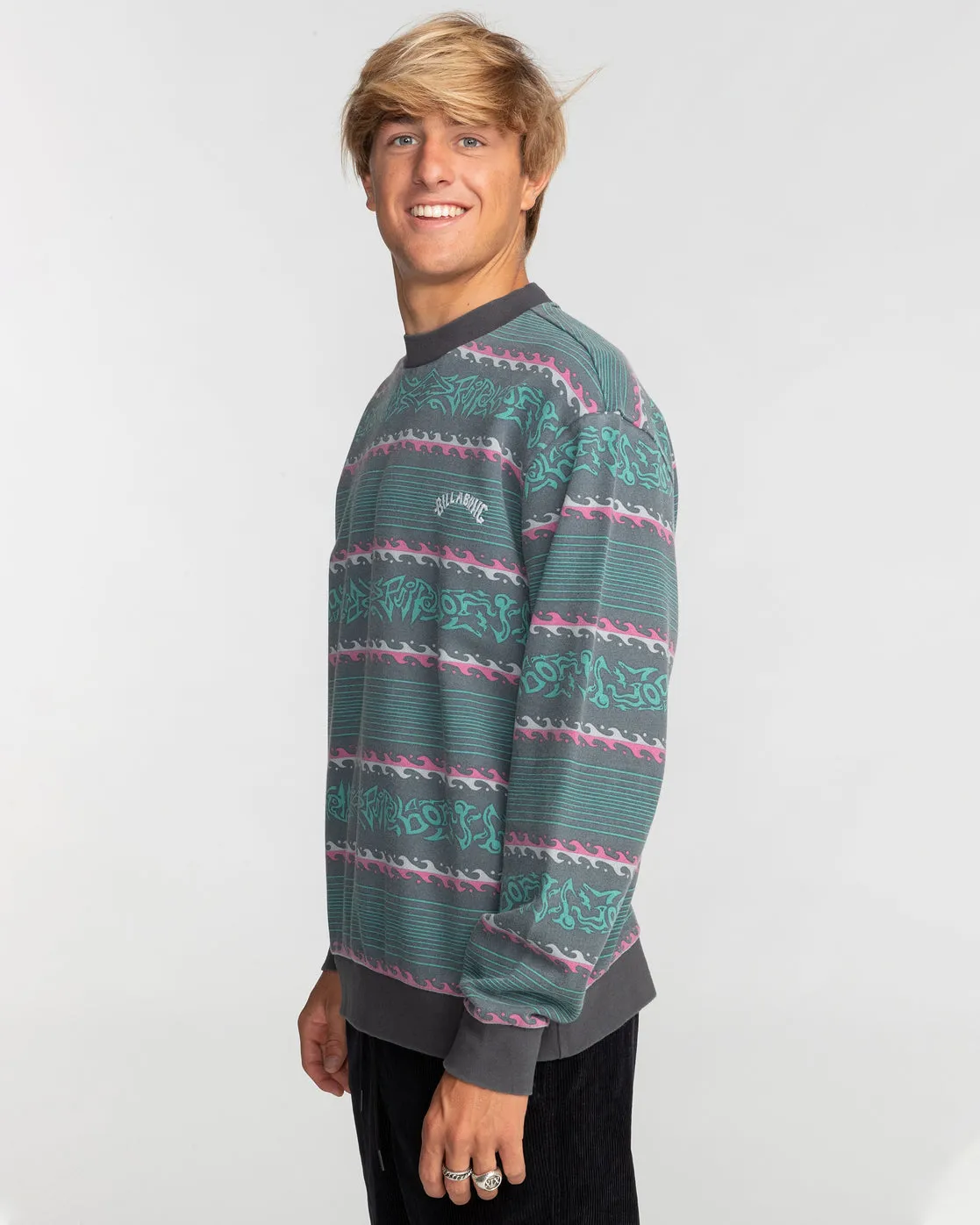 Halfrack Sweatshirt - Black sold by Billabong product image thumbnail 2