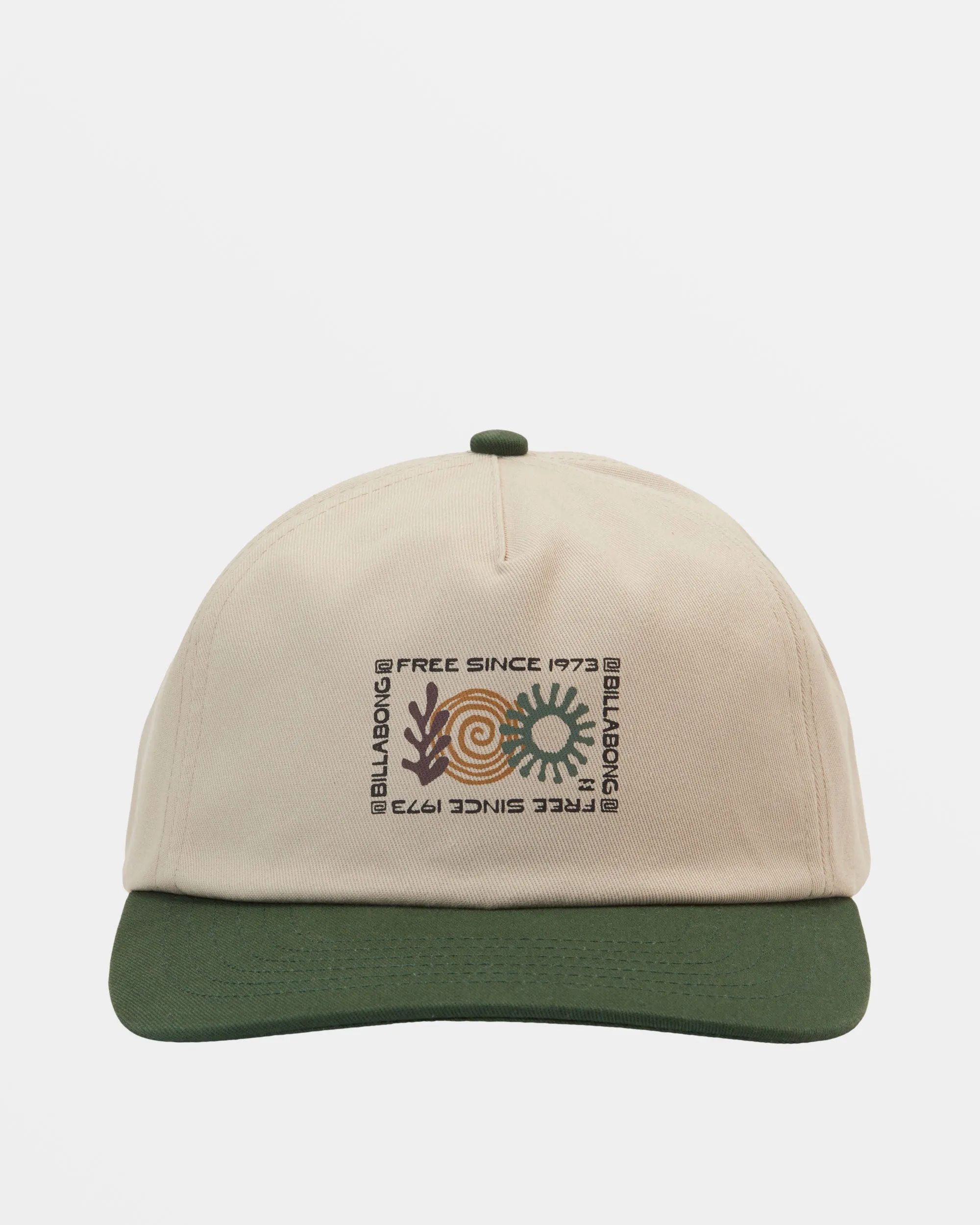 Breakdown Snapback Hat - Forest Green sold by Billabong product image thumbnail 3