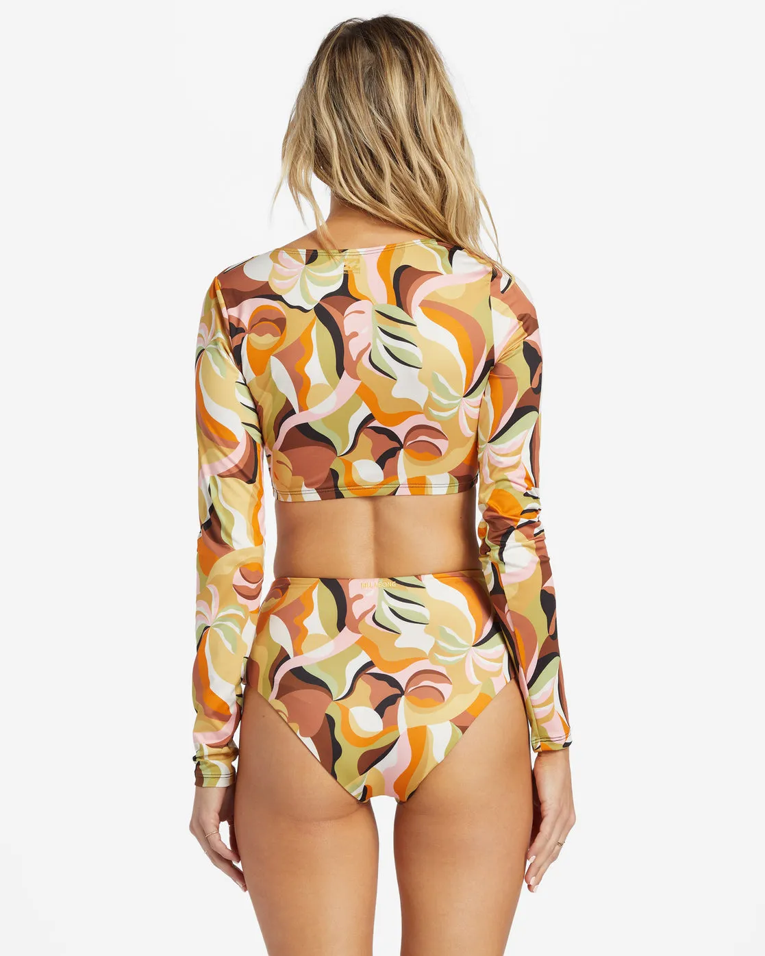 Return To Paradise Crop Long Sleeve Surf Tee - Multi sold by Billabong product image thumbnail 3