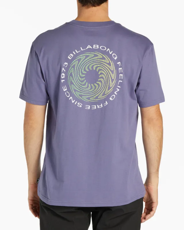 Heat T-Shirt - Dusty Grape sold by Billabong