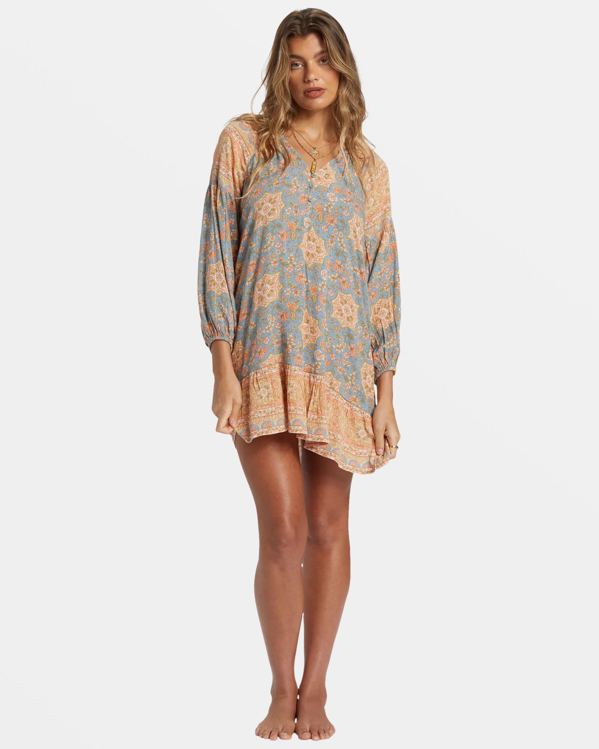Shes A Dreamer Mini Dress - Western Sky sold by Billabong product image thumbnail 5