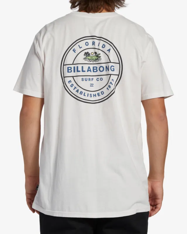Gator Rotor Florida T-Shirt - Pale Pink sold by Billabong