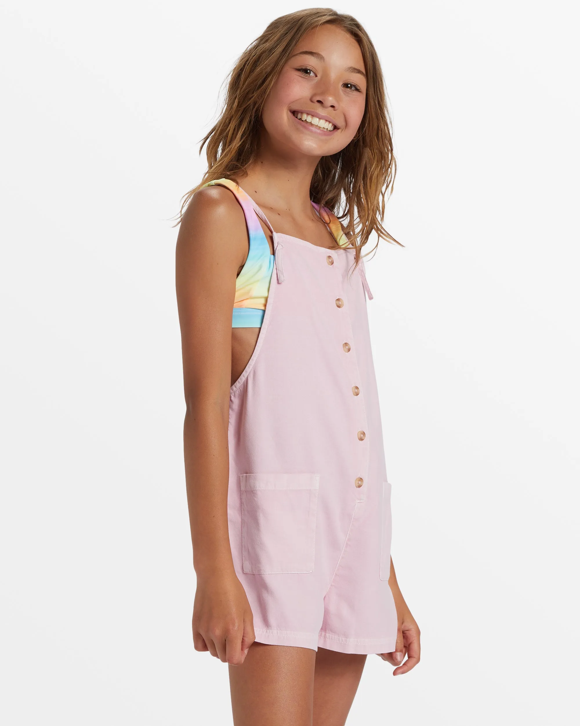 Girls Wave Watch Romper - Pink Dream sold by Billabong product image thumbnail 3
