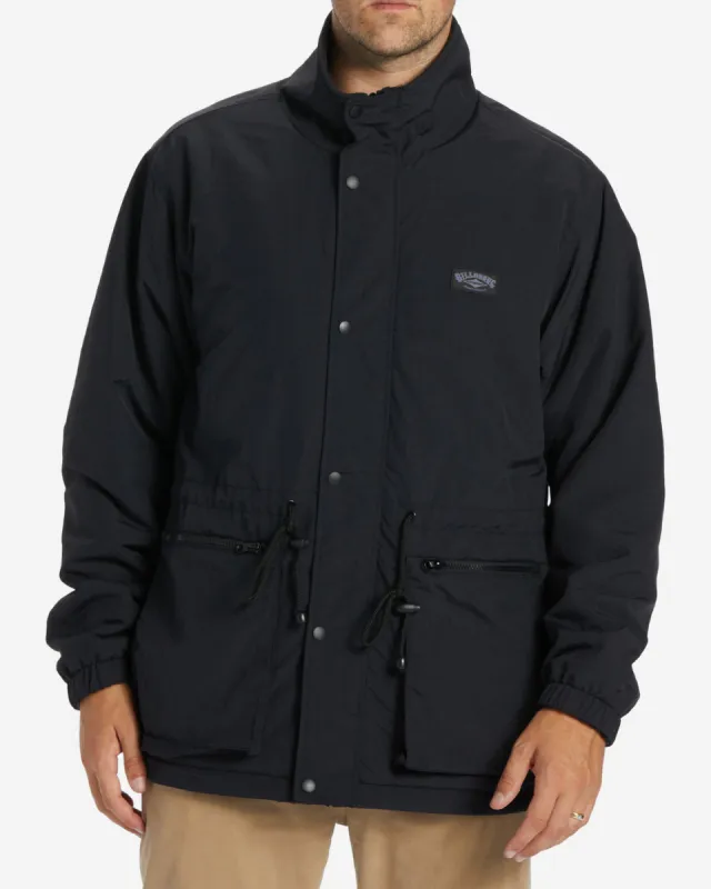 Gnaraloo Reversible Jacket - Black sold by Billabong