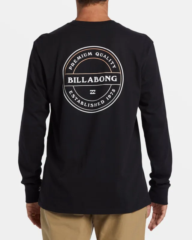 Rotor Long Sleeve T-shirt - Black sold by Billabong