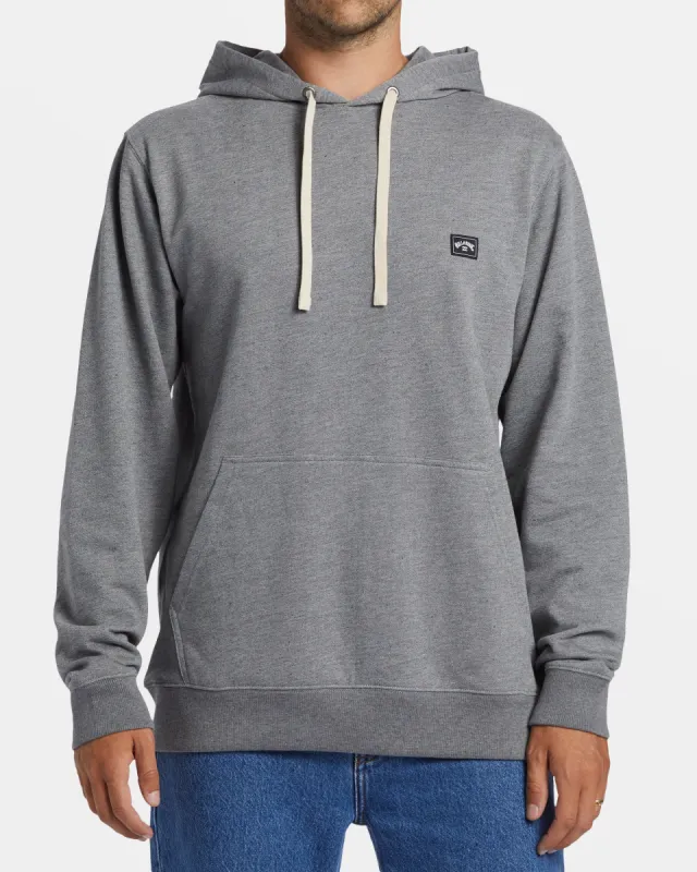 All Day Hoodie - Dark Grey Heather sold by Billabong