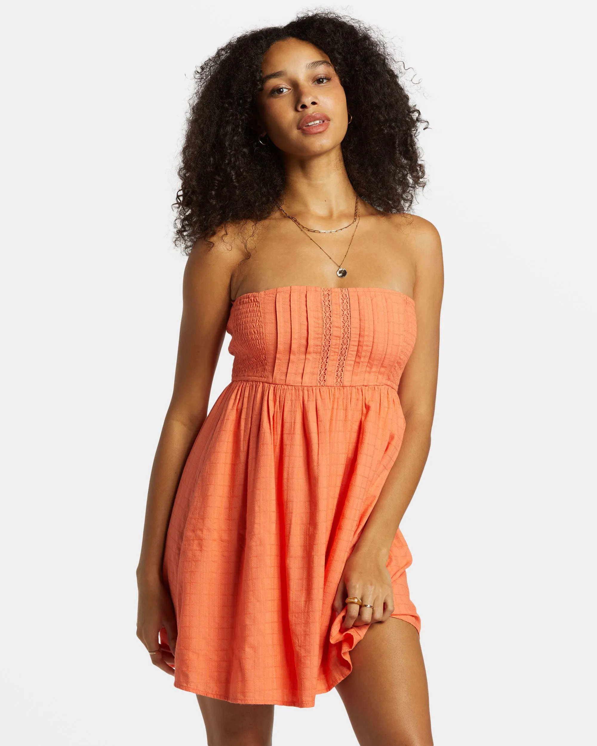 Summers End Mini Dress - Sweet Papaya sold by Billabong product image thumbnail 2