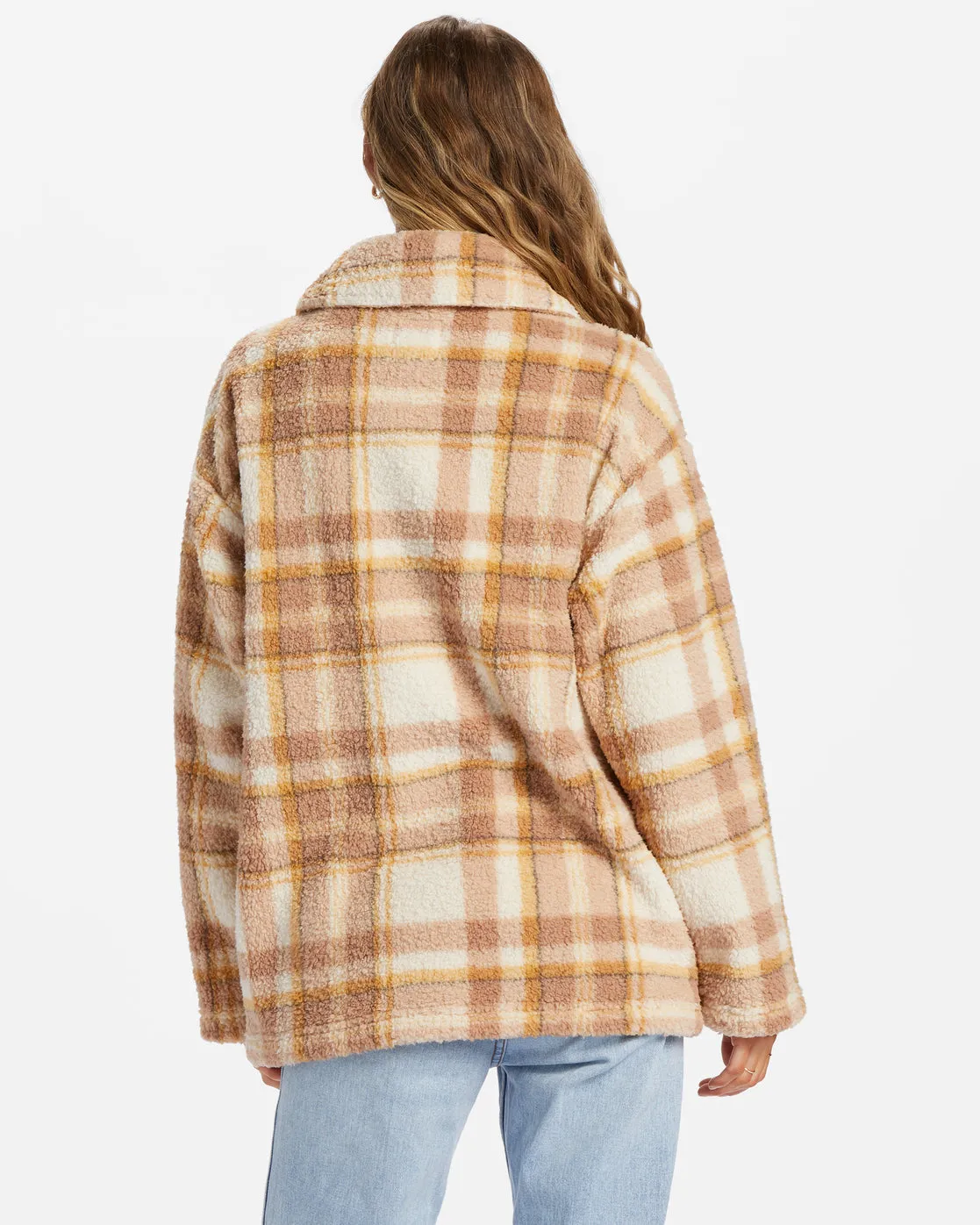 Fairbanks Button-Up Teddy Bear Jacket - Boulder sold by Billabong product image thumbnail 4