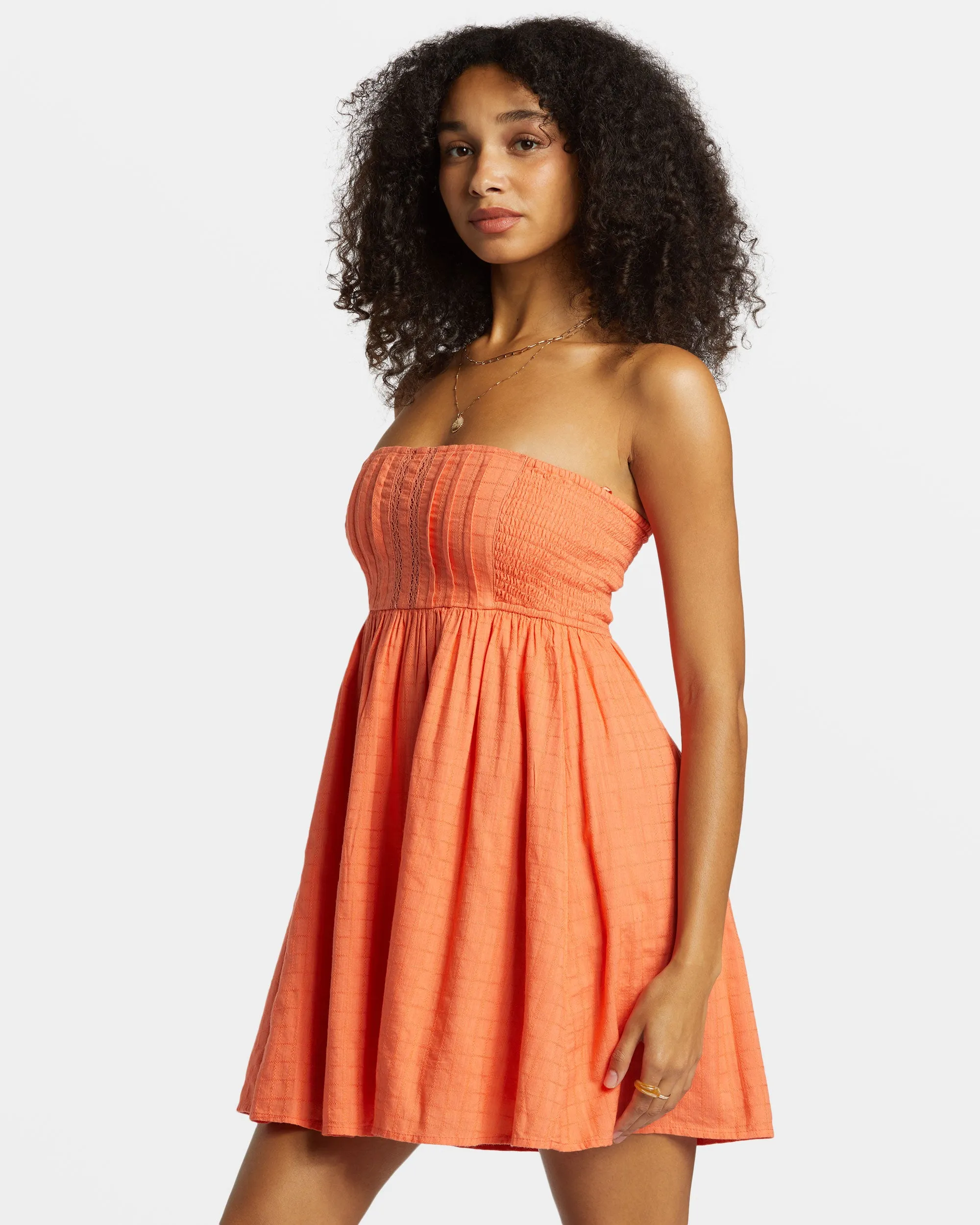 Summers End Mini Dress - Sweet Papaya sold by Billabong product image thumbnail 4