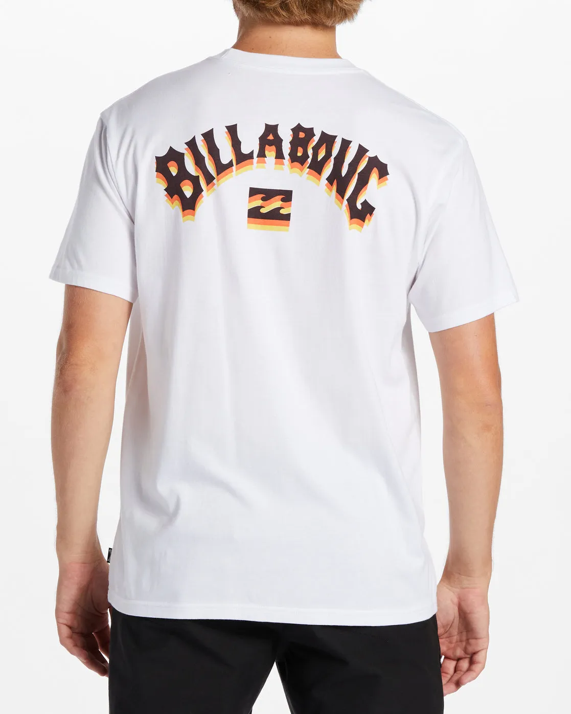 Arch Fill T-Shirt - White sold by Billabong