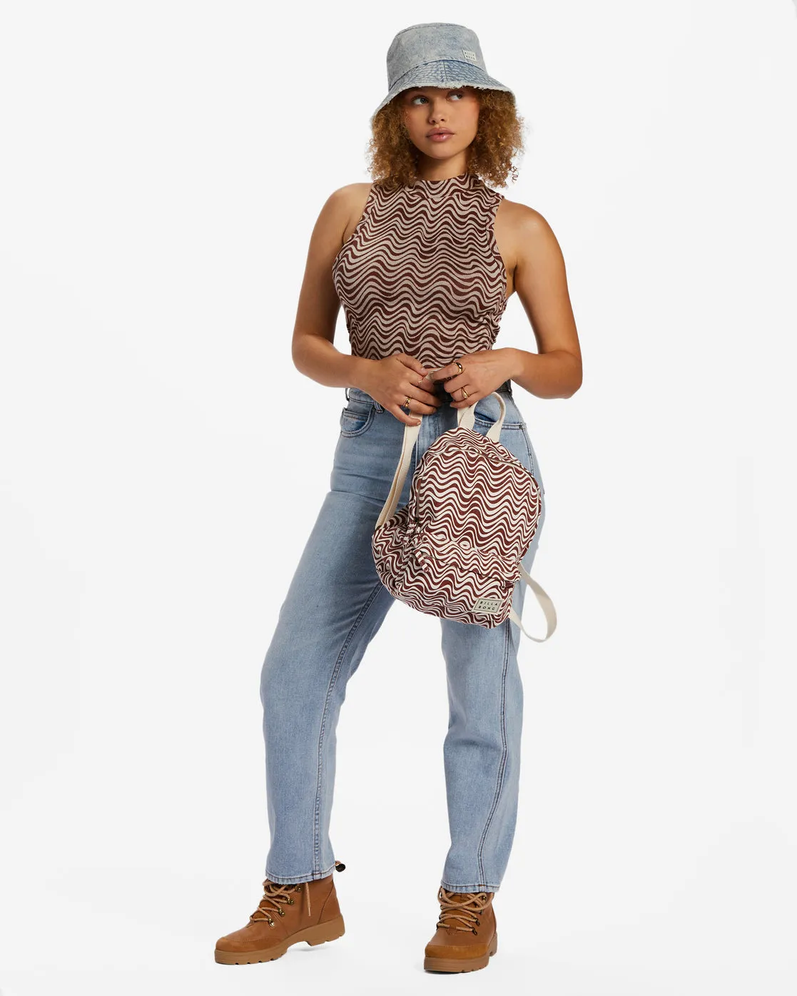Mini Mama Canvas Backpack - Americano sold by Billabong product image thumbnail 2