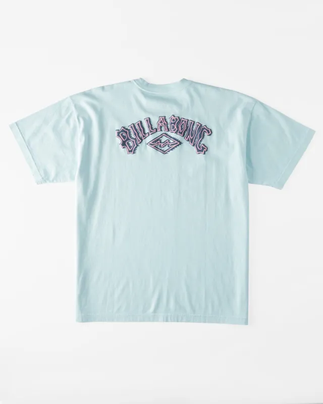 Boys Arch Wave Short Sleeve T-Shirt - Coastal Blue sold by Billabong